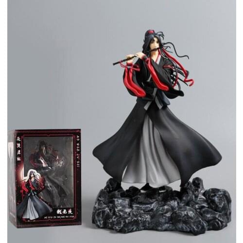 27cm Wei Wuxian Figure Yi Ling Lao Zu Grandmaster of Demonic Cultivation Mo Dao Zu Shi Action Figures PVC Model Toys