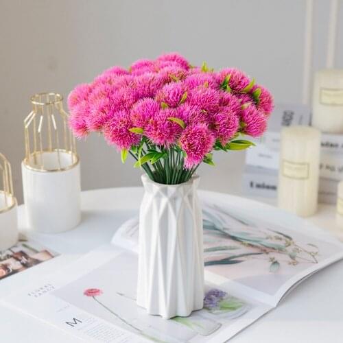 Artificial Flowers Hydrangea Branch Home Wedding Decor Autum Silk Flower High Quality Fake Flower Party Room Decoration