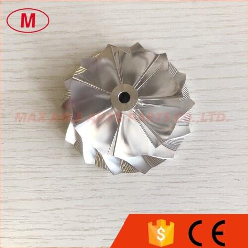 K04 5306-123-2014 Upgrade 46.39/60.00mm 7+7 blades high performance turbocharger billet/milling/aluminum 2618 compressor wheel