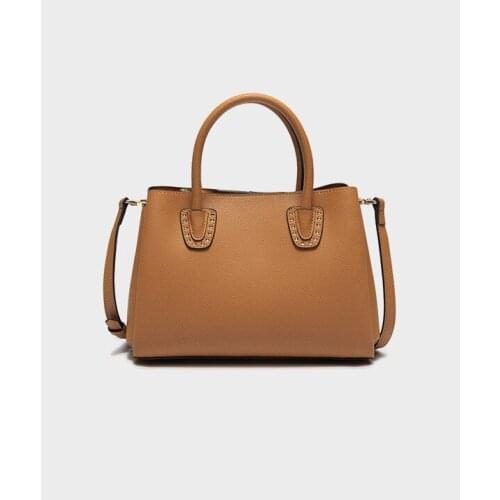 Classic design split leather women business handbags big capacity totes bags high quality