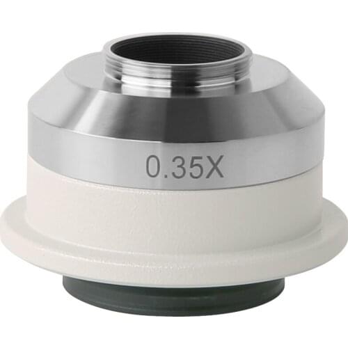 Nikon microscope C-mount adapter CCD CMOS lens NK035XC 0.35X microscope camera adaptor