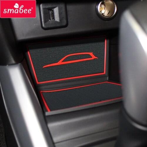 Non-Slip Gate slot cup Mats for SUZUKI VITARA 2016-2020 Anti-slip Accessories Interior Door Pad Rubber mat