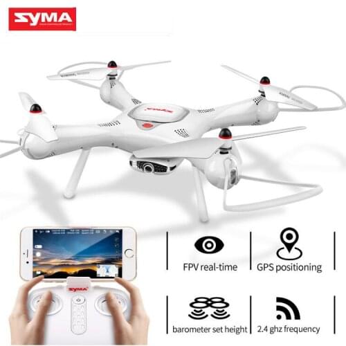 Original Syma X25PRO GPS RC Helicopter Wifi FPV Adjustable 720P HD Camera Drone RTF Positioning Altitude Hold Quadcopter