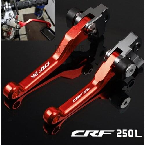 For Honda CRF250L 2012-2017 2013 2014 2015 2016 CRF 250L 250 L CNC Motorcycle Dirt Pit Bike Motocross Pivot Brake Clutch Levers