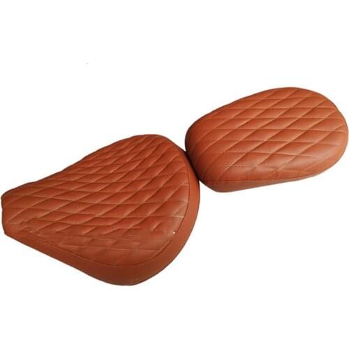 Replacement Thick PU Leather Motorcycle Seat Cover Cushion Guard Waterproof for Yamaha Dragstar Vstar 400 650 XVS400 XVS650