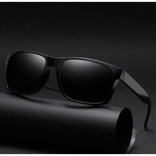 Polarized Men Sunglasses brand designer Retro Square Sun Glasses Accessories Unisex Driving Goggles Oculos De Sol