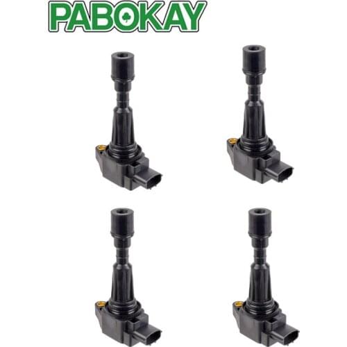 4 PIECES x HIGH QUALITY IGNITION COIL FOR MAZDA 2 3 1.3L 1.4L 1.5L 1.6L 2.0L ZJ20-18-100 ZJ49-18-100 ZJ20-18-100A