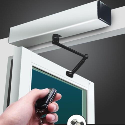 110V 220V Automatic Swing Door Opener Closer Electric Garage Gate Door Operator Door Closer With Sensor Remote Control