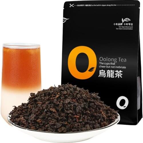 2020/2021 Black Oolong Chinese Tea Loose Leaf Roasted Oolong Chinese Tea for Weight Loose Gift Packing 500g