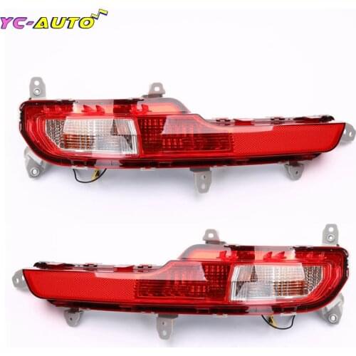 Car Left Right Rear Bumper Light For Kia Sportage 2014 2015 2016 Accessories Rear Fog Light Tail Fog Lamp Taillights car-styling