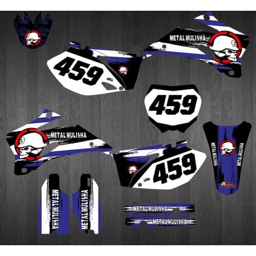 Free custom 3M Stickers Decals Graphics kits For YAMAHA YZ250F YZ450F 2006 2007 2008 2009 YZF250 YZF450 For YAMAHA 450 250 YZF
