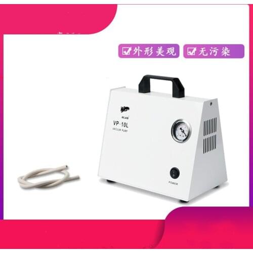 Oil free diaphragm vacuum pump vp-10l negative pressure portable laboratory suction pump