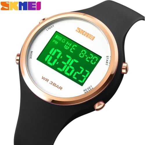 SKMEI Men Digital Watch LED Display Waterproof Male Wristwatches Chronograph Calendar Alarm Sport Watches Reloj Homme 1720