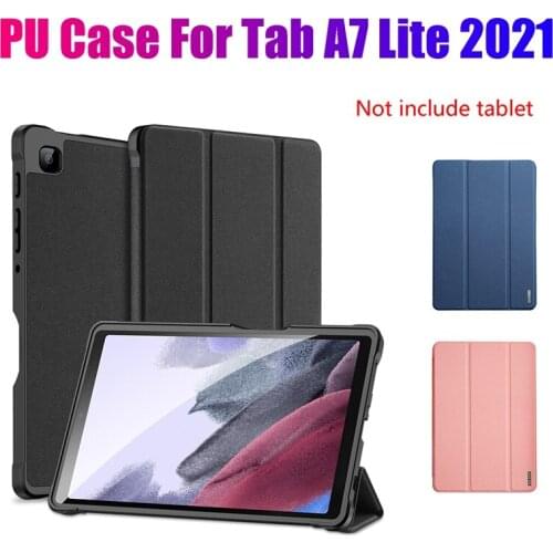 PU Case for Samsung Galaxy Tab A7 Lite 2021 8.7Inch T220 T225 Flip Case Tablet Stand PU Leather Case