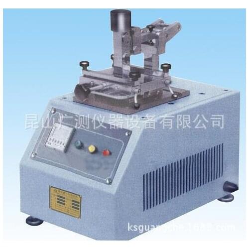 Dry rubbing wet color fastness tester, artificial leather, leather electric color fastness tester