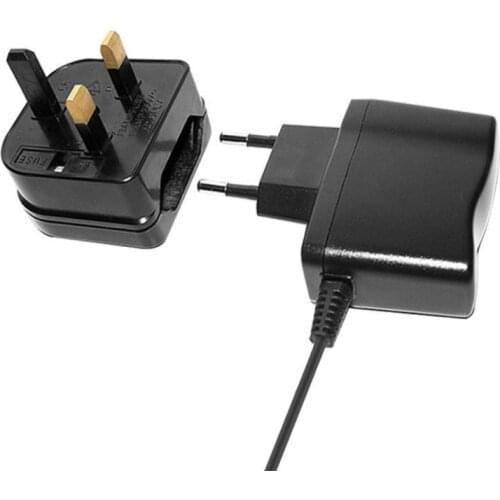 European Euro EU 2 Pin To UK 3Pin Plug Adapter Eu To Uk Power Socket Travel Portable Converter Charging Safe Protect With Fused