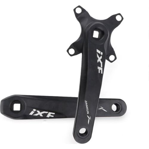 GOLDIX bicycle crank chainwheel 104BCD MTB Bike Crankset Aluminum Alloy With Bottom 170mm crank black 32T 34T 36T 38T plate