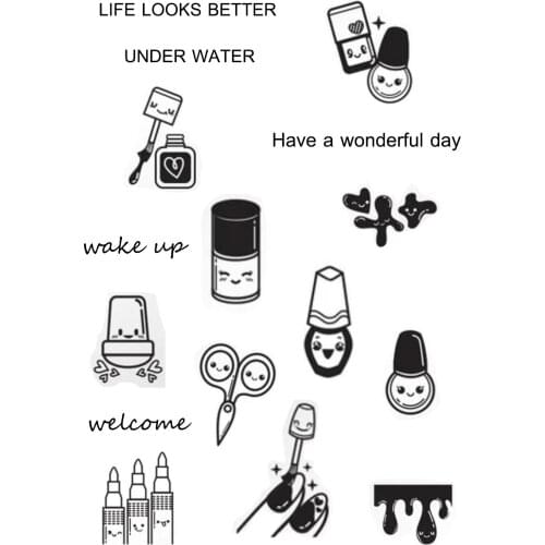 DABOXIBO Makeup Tools Clear Stamps Mold For DIY Scrapbooking Cards Making Decorate Crafts 2020 NEW Arrival