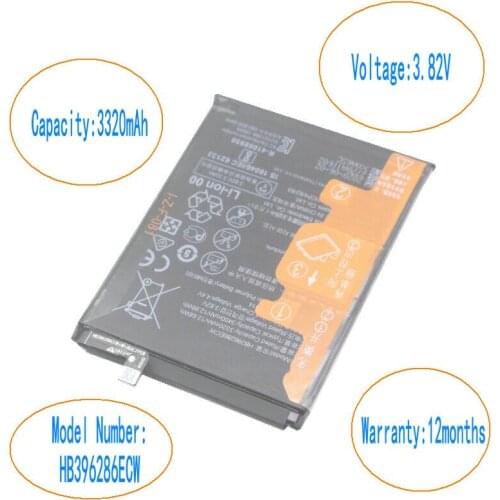 ISkyamS 10pcs/lot 3320mAh HB396286ECW Replacement Battery For Huawei Honor 10 Lite /P Smart 2019 /Honor 10i 20i Enjoy 9S Battery