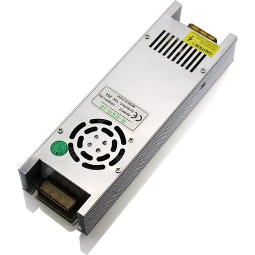 DC12V 250W 20A Led driver Power Supply 220V 110V 12V switching Aluminum LED transformer FAN adapter for led strip lighting