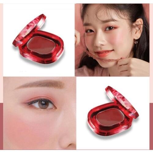 Classical Cream Blush Rich Color Easy to Apply Mineral Matte Texture Waterproof Long-lasting Cosmetic Not Fading Beauty TSLM2