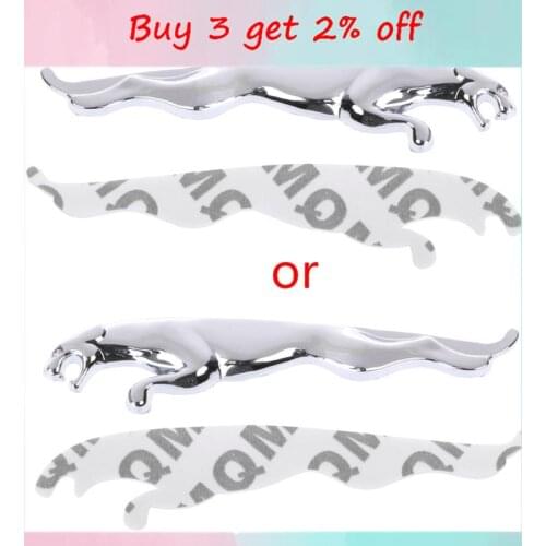 Hot! DIY Sticker 3D Waterproof Car Auto Decor Chrome For Emblem Badge Logo Decal Random