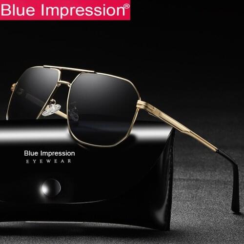 2020 New polarized Sunglasses Men Women Sun glasses Metal Square Eyewear for drivers gafas de sol para hombre shades for women