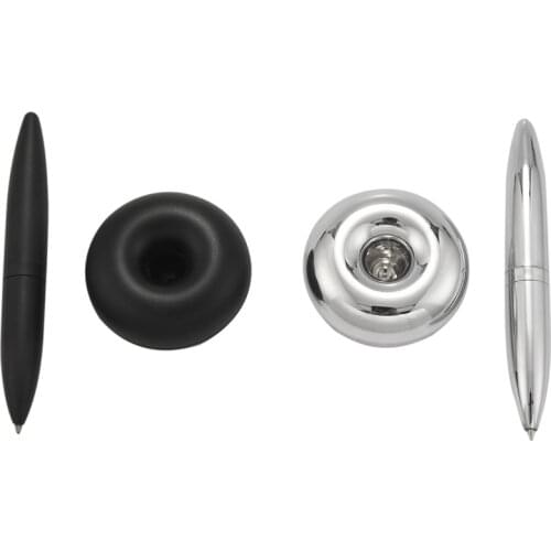 Floating Pen with Magnetic Base Chrome Ball Point Writing Pen with Magnet Holder Office Paper Weight