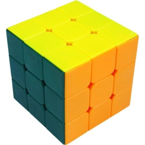 Sengso ShengShou Rainbow 3x3x3 Magic Cube High 3 Layers 56mm 3x3 Cubo magico Speed Puzzle Professional Educational Kids Toys toy
