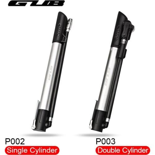 GUB Bicycle Pump Portable Bike Tyre High Pressure Inflator Aluminum Alloy with Pressure Gauge Presta Schrader Valve Hand Pump