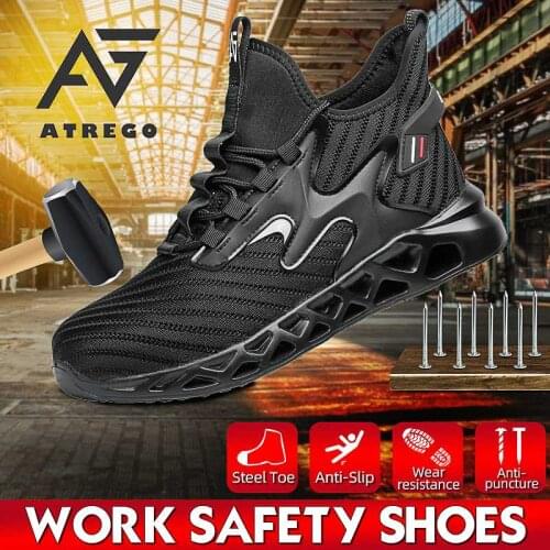 YJP Men's Work Shoes