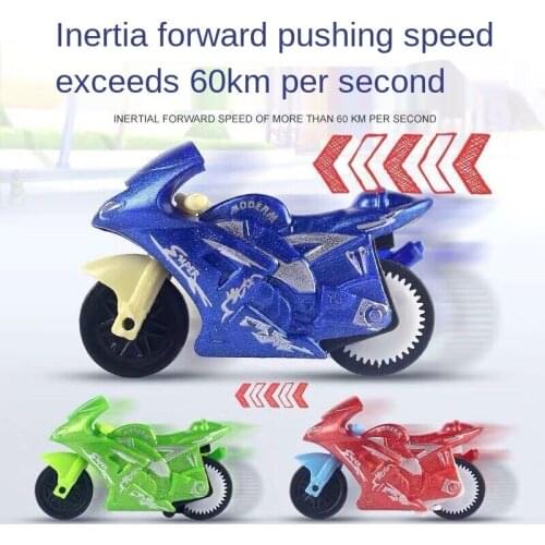 1/3/6PCS Mini 4.5CM Children Funny Toys for Boys Birthday Gifts Car Girls High Speed Motorcycles Locomotives Pull Back Inertia