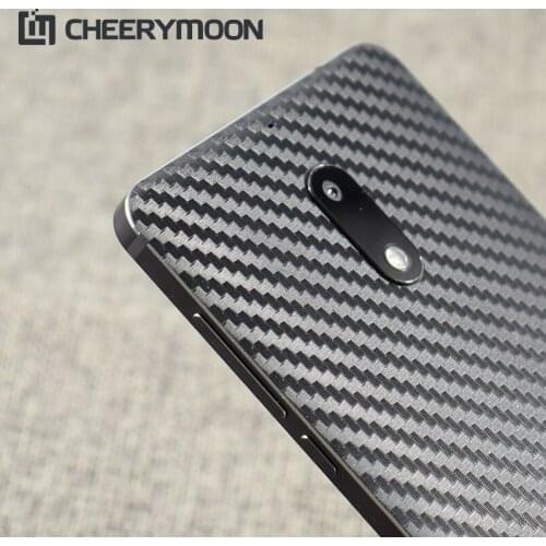 8 Colors Decorative Back Film For Nokia 7 Plus Nokia7 Phone Nokia 6 Carbon Fiber Protection Nokia6 Stickers With Gift