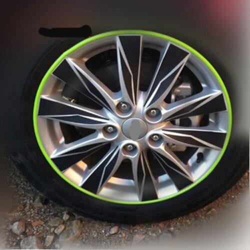 8M Car Wheel Hub Tire Protection Sticker For Subaru Forester Outback Legacy Impreza XV BRZ