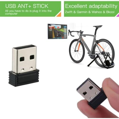 Mini ANT+ USB Stick Adapter for Zwift for Wahoo Portable Cycling Bike Trainer Cycling Wireless Receiver
