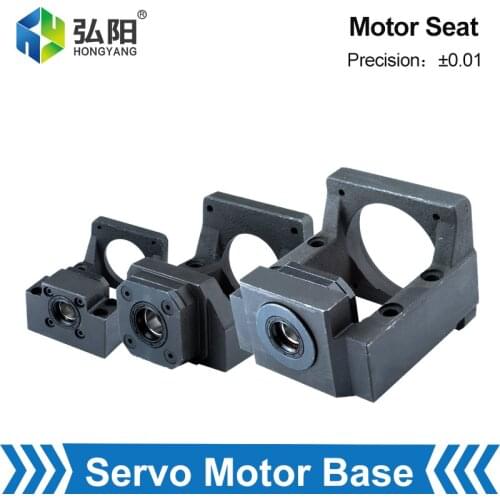 CNC Milling Machine 60 Servo Stepper Motor Seat Ball Screw Linear Slide Module Bearing Support Fixed Base Integrated Base