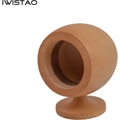 IWISTAO Solid Wood Super Tweeter Enclosure 3 / 4 inch Tweeter independent Cabinet Bracket HIFI Audio DIY