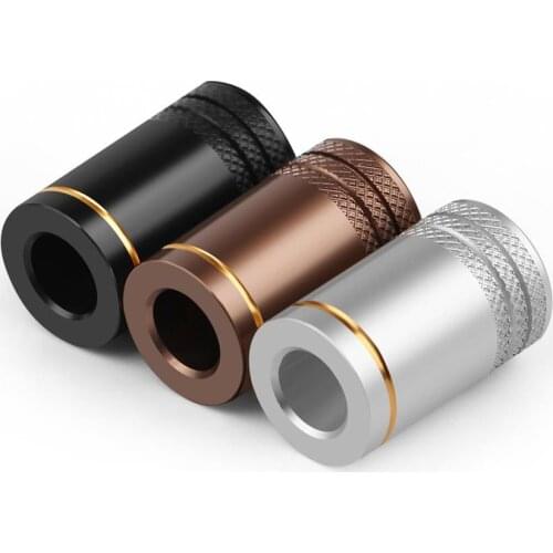 Earphone Splitter Y Splitter Slider Audio Connector 6.0mm To 4.5mm Headphone Jack Metal Adapter DIY For Upgrade Headset Wire