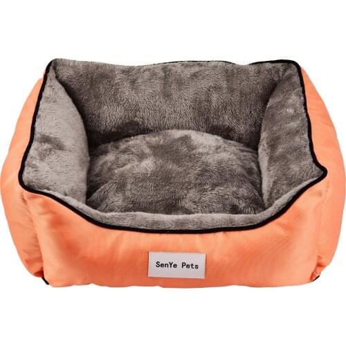 Autumn Winter Pet Bed House Soft Warm Dog Beds Thick Coral Fleece Mat Dog Sofa Pets Products for Small Medium Dog