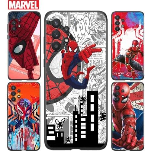 Marvel Avengers Spider-Man For Samsung A91 A72 A71 A52 A51 A42 A41 A32 A31 A22 A21S A12 A11 A03 A02S A01 4G 5G Phone Case