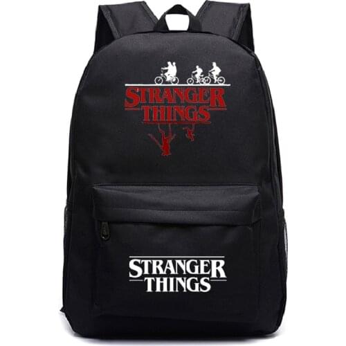 Stranger Things Backpacks school Backpack boys girls Backpack Men Travel Bag Stranger Things School Bags Backpacks for Laptop