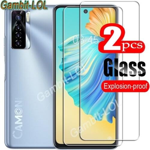 For Tecno Camon 17 Pro Tempered Glass Protective ON Camon17 17Pro 17P Camon17Pro 6.8Inch Screen Protector Smart Phone Cover Film