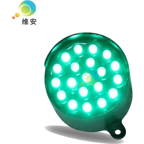 52mm Green LED pixel cluster DC12V traffic signal light module for promotion