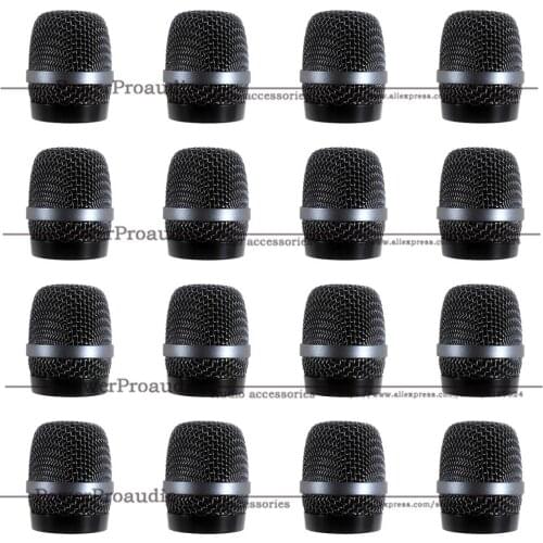 16pcs High Quality Export Version Dent-Resistant Replacement Head Mesh Microphone Grille for Sennheiser e935 e945 Accessories