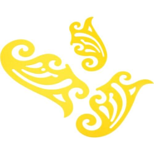 3Pcs 18.5/24/29cm French Curve Template Rulers for Drawing Drafting Cutting Plate Tailor Designer Supply Sewing Tools &Accessory