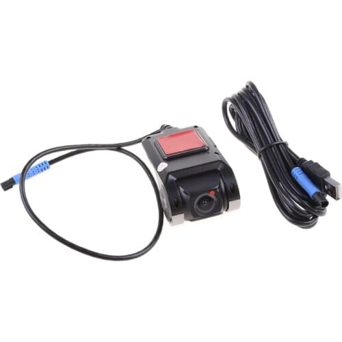 Car Hidden Night Vision USB Driving Recorder Loop Recording Electronic Dog Speed Measurement ADAS 1080P Dash Cam Carcorder DVR