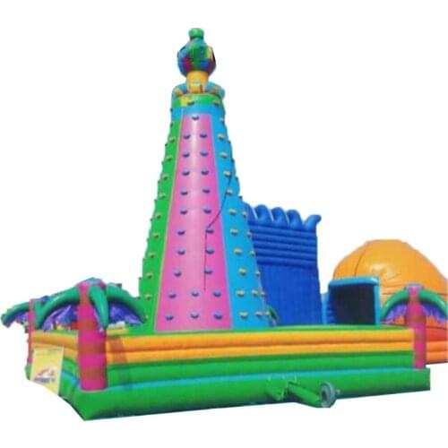 Good price inflatable climbing wall