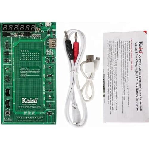 K-9208 Professional Phone Activation Charge Circuit Board With USB Cable for Phone iPad Samsung Xiaomi Huawei Battery Repair
