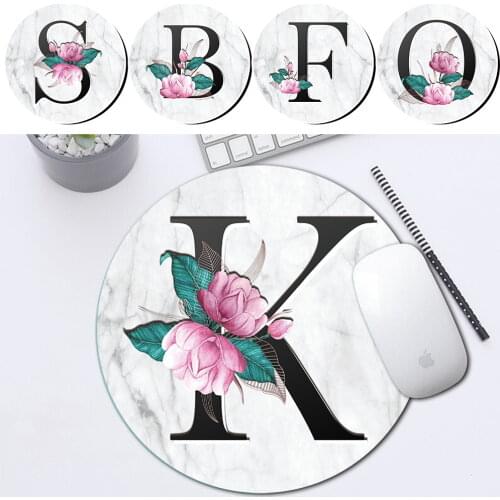 Non-slip Gaming Mouse Pad Gamer Letter Series Desk Mat Waterproof Soft PU Leather Mice Keyboards Computer Peripherals Office