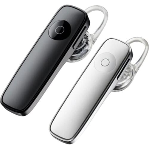 M165 Mini Handfree Earhook Earphone Wireless Bluetooth Headphone Headset Stereo MIC For Iphone 7 8 Xiaomi Mi Huawei P20 Phone